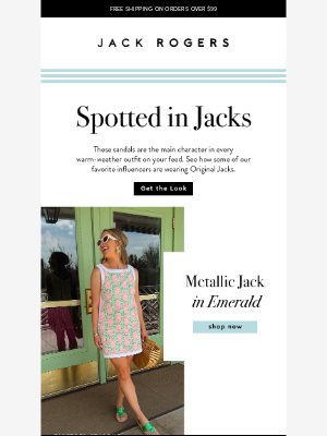 Jack Rogers - The Sandals All Over Social