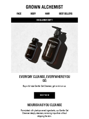 Grown Alchemist - Mini Cleanser, Major Glow🌟