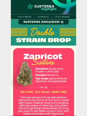 Surterra Wellness - Double Strain Drop of Surterra Exclusives!