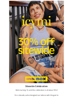 inkbox - 🎈 30% OFF Sitewide 🎈