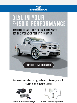 Steeda Autosports - Performance Parts Built for the Toughest Truck