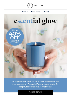 PartyLite - Get Your Color Fix for up to 40% off!