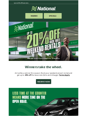 National Car Rental - We’re Giving You an Offer, Susan!