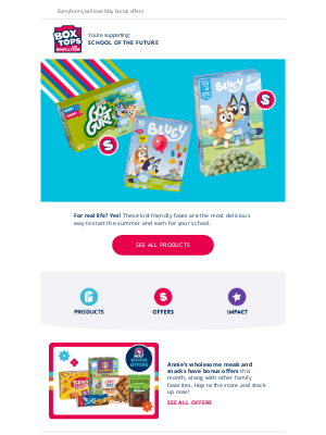 Box Tops for Education - Oh, biscuits! Bluey’s summer favorites are here