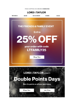 Lord & Taylor Text Marketing Examples