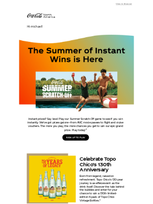 Coca-Cola - ☀️ Summer fun starts with Coca-Cola