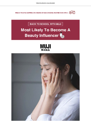 MUJI - Get Ready for Back To School With MUJI!