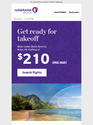 Hawaiian Airlines - See the world with today's fares