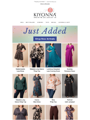 Kiyonna Clothing - NEW Arrivals | Royal Cocktail Dress, Natasha Top, Vienna Maxi + SO MUCH MORE!