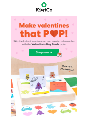 Kiwi Co. - Give the coolest Valentines in class