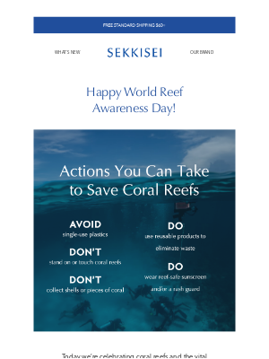 Sekkisei-usa - 🌊 Beautiful, help protect our coral reefs today