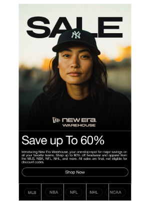 New Era Cap - Introducing New Era Warehouse