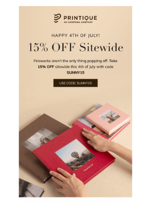 Printique - The perfect last-minute 4th of July gift