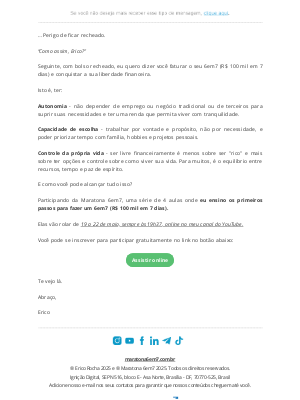 Seu bolso corre perigo…