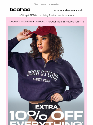 boohoo (United Kingdom) - Unwrap your extra 10% off everything🎁