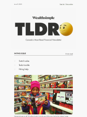 Wealthsimple - 🎮 The triumphant return of Mario Kart