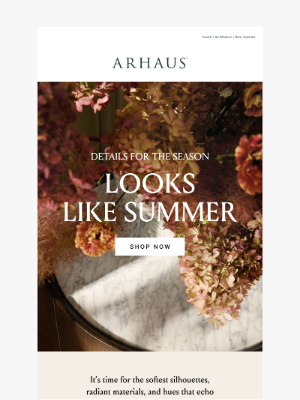 Arhaus - Summer Looks... So Good