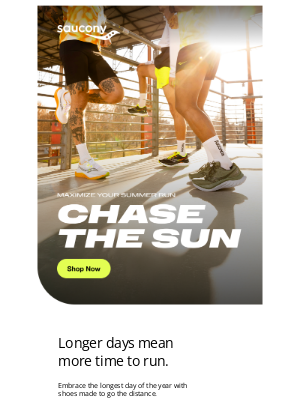 Saucony - Maximize Your Summer Runs