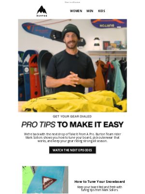 Burton Snowboards - Make Your Gear Last Longer