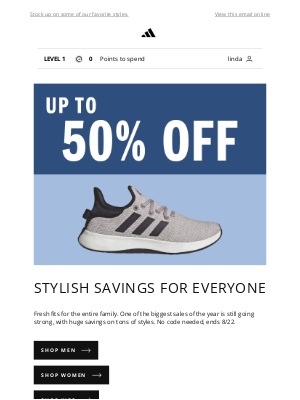 Adidas email best sale