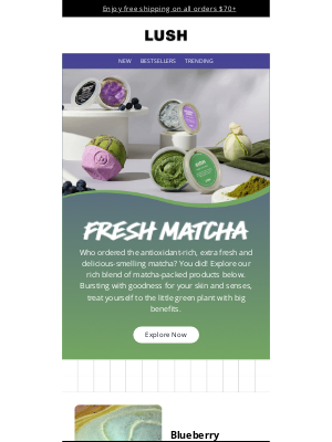 Lush North America - Tired, troubled skin?