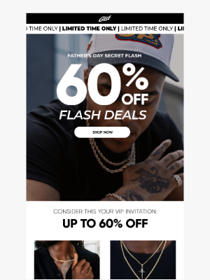 The GLD Shop - ⚠️The Secret Flash is still on but...