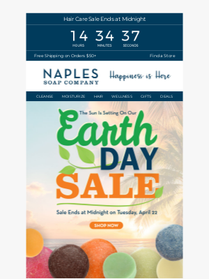 Naples Soap - Earth Day Savings 🌍 Plastic-Free Changes Made Easy