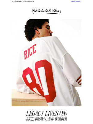 Mitchell & Ness Nostalgia Co - Honoring the Greats Who Defined an Era