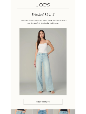 Joe's Jeans - Have a Light-Denim Moment