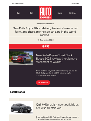 Auto Express (United Kingdom) - Is this the ultimate Rolls Royce?