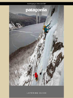 Patagonia - Cold-weather layers for getting after it