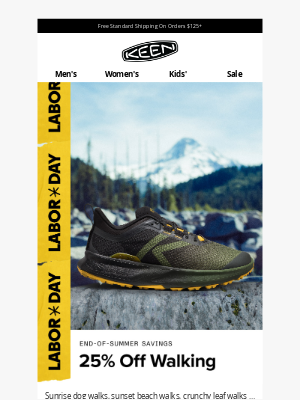 KEEN - 25% Off Walking Shoes