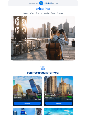 Priceline - Your next vacation is closer than you think