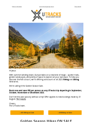 World Expeditions - Golden Season Sale: Save $50 on 500+ Active Tours Now!