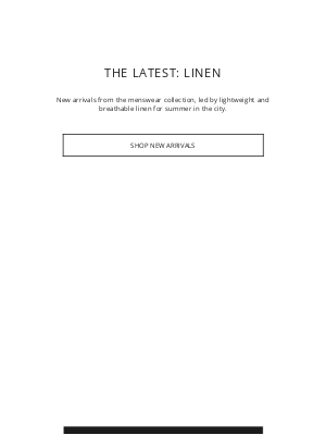 COS - The latest: linen