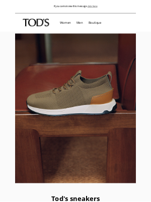 TOD'S - Just in: Fall sneakers selection