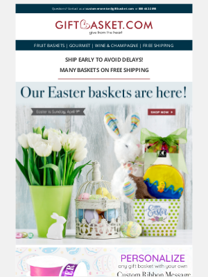 Gift Basket - No more hunting for Easter gifts…