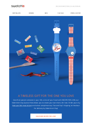 Swatch - Don’t delay – the final order date is approaching!