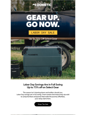 Dometic - Labor Day Savings are Happening