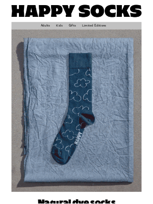 Happy Socks - The Natural Dye Collection Is Here!