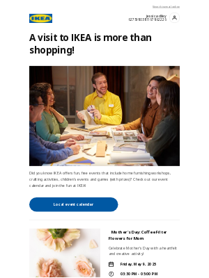 IKEA - Join us for fun and free events at IKEA Paramus‌ this May