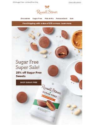 Russell Stover Candies - Sugar Free Super Sale! 25% off!🍬