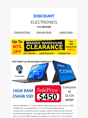 Discount Electronics - Is This i7 Tablet BETTER than an iPad?