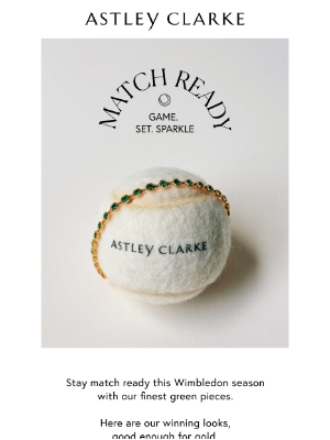 Astley Clarke - Jewellery that serves 🎾
