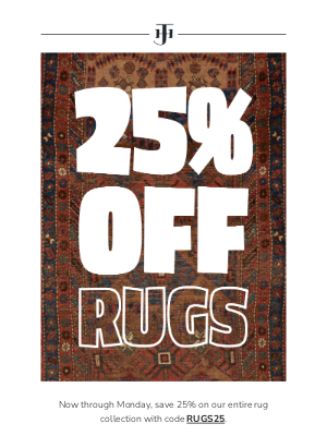 Jayson Home - 25% off all rugs starts now!