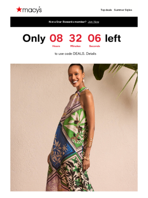 Macy's - Ends in hours! Our BEST deals of the summer