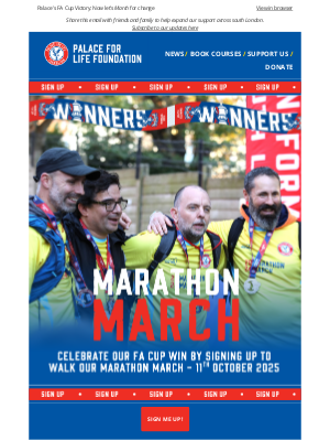 mary, Palace's FA Cup Victory: Now let’s March for change