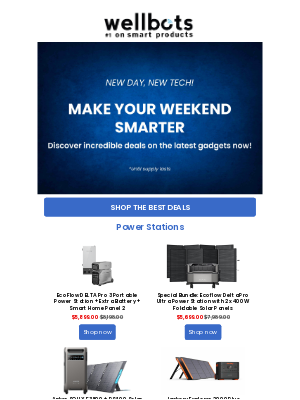 wellbots - Wellbots Weekend Deals Are Here 🔥