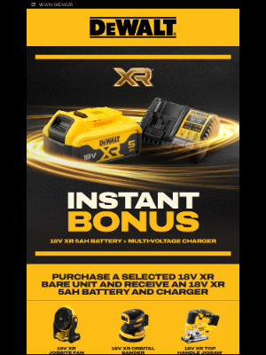 Dewalt (AU) - DEWALT Starter Pack Promotion