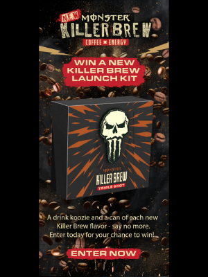 Monster Energy - GIVEAWAY 🚨 NEW KILLER BREW COFFEE